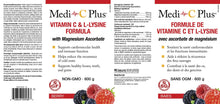 Load image into Gallery viewer, Medi-C Plus Vitamin C &amp; L-Lysine with Magnesium Ascorbate (Berry - 600 gr)
