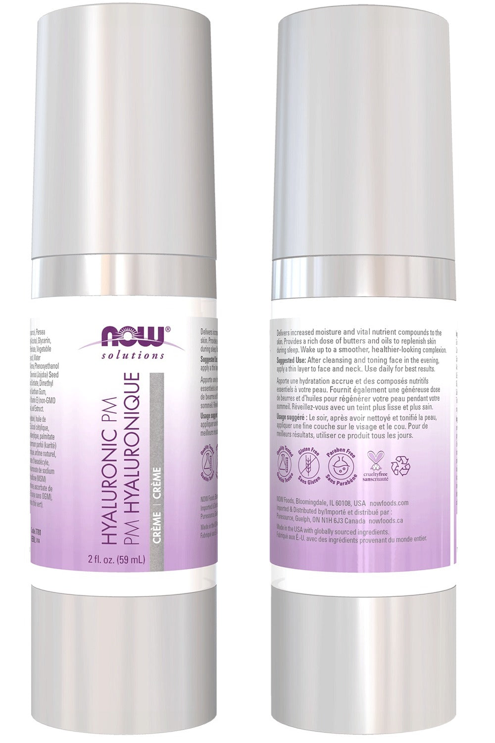 NOW Hyaluronic Acid Crème PM (59 ml)