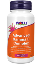 Load image into Gallery viewer, NOW Advanced Gamma E Complex (60 Softgels)
