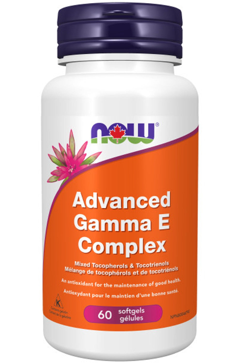 NOW Advanced Gamma E Complex (60 Softgels)