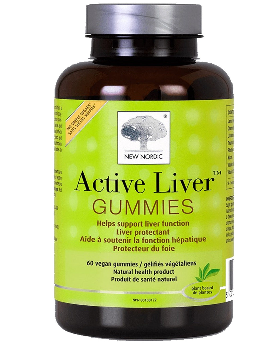NEW NORDIC Active Liver Gummies (60 Gummies)