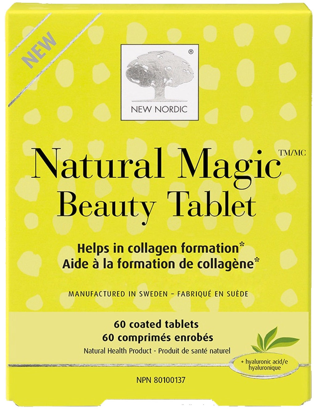 NEW NORDIC Natural Magic BeautyTablet ( 60 Coated Tablets)