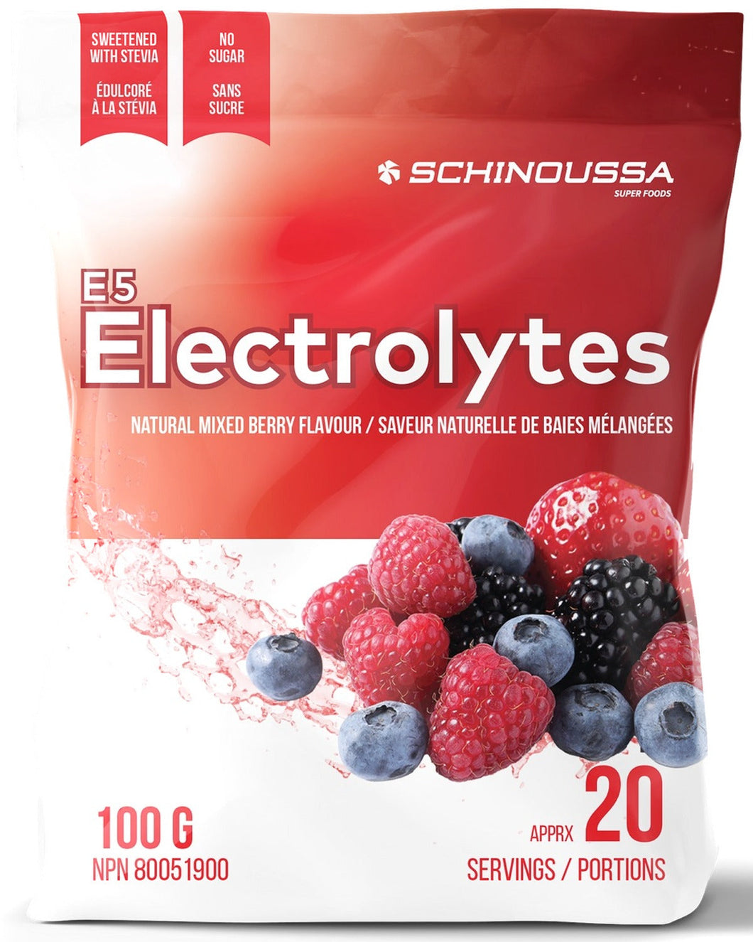 SCHINOUSSA Electrolyte Mixed Berries (100 g)