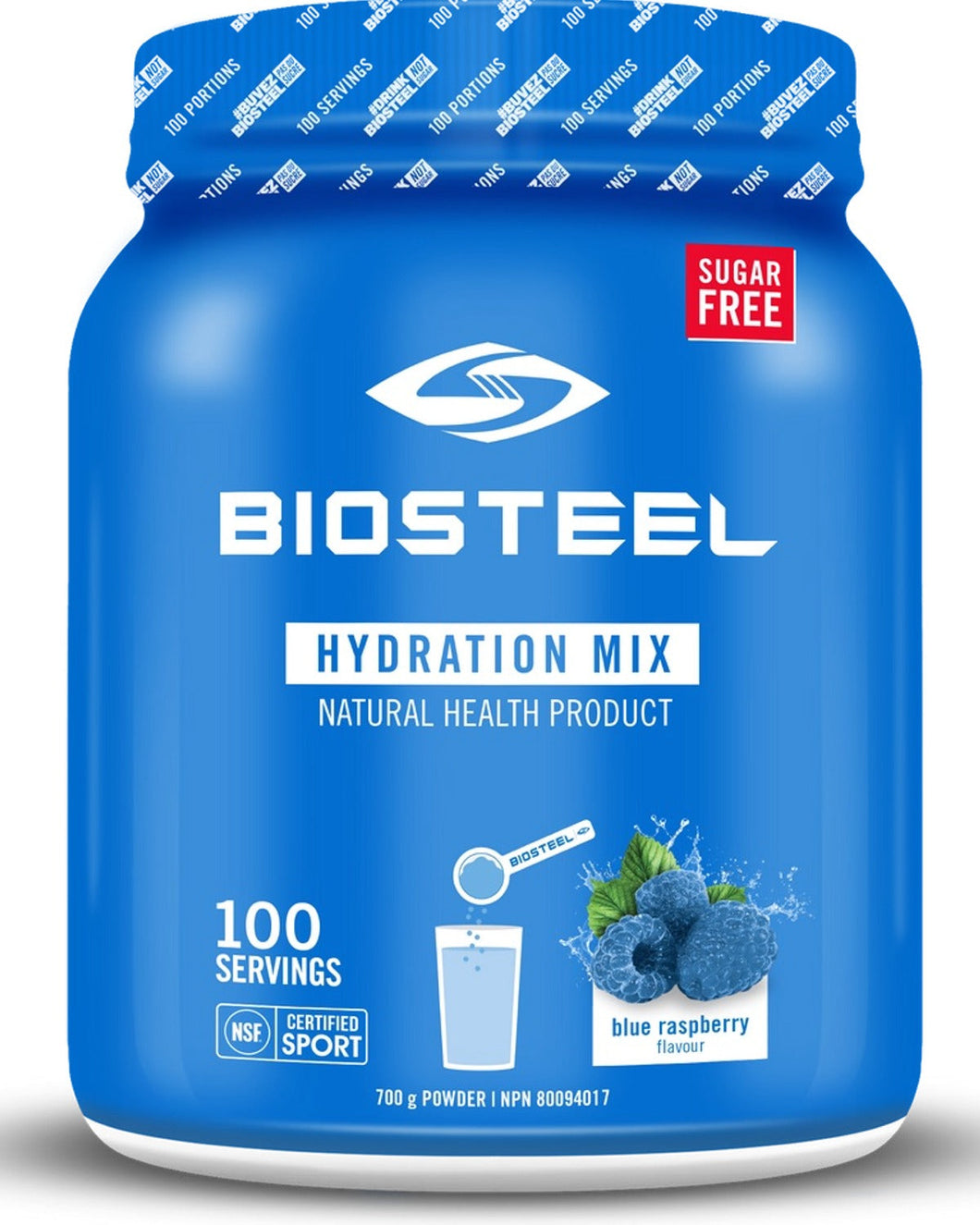 BIOSTEEL Hydration Mix (Blue Raspberry - 700 gr)