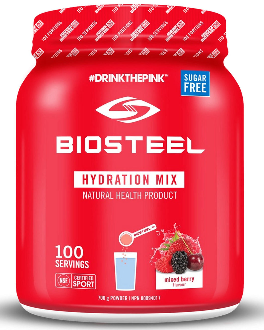 BIOSTEEL Hydration Mix (Mixed Berry - 700 gr)