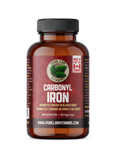 Load image into Gallery viewer, PURE LAB Carbonyl Iron (90 veg caps)
