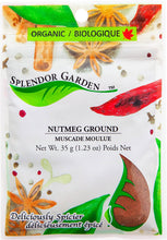 Load image into Gallery viewer, SPLENDOR GARDEN Organic Nutmeg Ground (454 gr)
