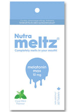Load image into Gallery viewer, NUTRAMELTZ Melatonin Max (10 mg - 60 Melts)
