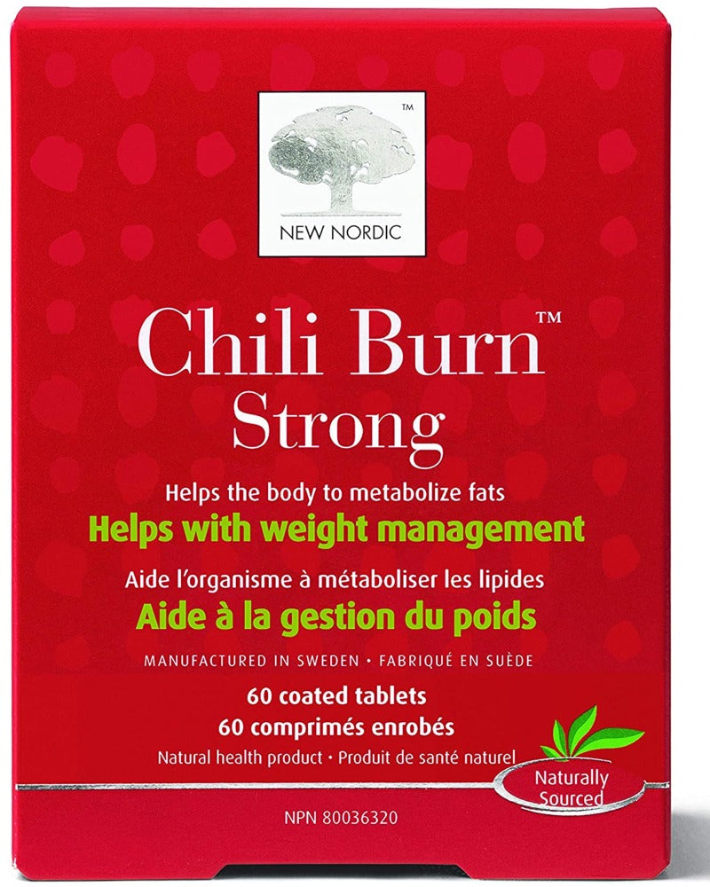 NEW NORDIC Chili Burn Strong (60 tabs)