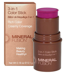 MINERAL FUSION 3-In-1 Color Stick Berry Glow (5 gr)